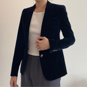 Massimo Dutti suede blazer